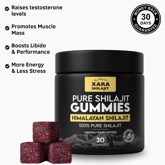 XARA SHILAJIT™ Pure Shilajit Gummies